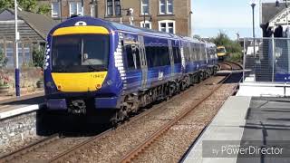 Trains at Broughty ferry [upl. by Naneik]