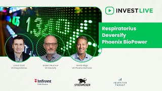 Invest Live  Respiratorius Deversify amp Phoenix BioPower [upl. by Blodget]