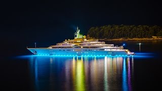 Roman Abramovich 340million yacht live view position [upl. by Naimerej]