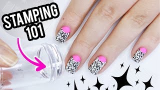 Nail Art Stamping 101 The Ultimate Guide [upl. by Houlberg]