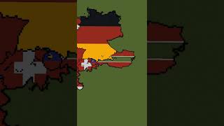 Building Austria in 3 Scales austria austrian maps flags minecraft [upl. by Muirhead]