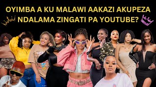 OYIMBA AAKAZI A KU MALAWI AKUPEZA NDALAMA ZINGATI PA YOUTUBE TILI NDI TOP 9 [upl. by Nabalas]