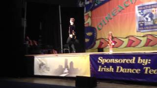 Irish Dancing Senior World Champions 2013  Claire Greaney and Tyler Schwartz [upl. by Snow]