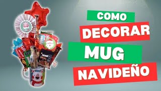 🎄 Crea un Hermoso detalle Navideño  Idea Fácil y Festiva ✨ [upl. by Hadeehuat]