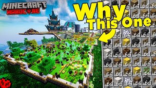 This Wool Farm Is Unique In Minecraft Hardcore  Hindi [upl. by Les]