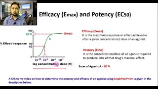 Efficacy  Potency  Junaid Asghar PhD [upl. by Ardyth]