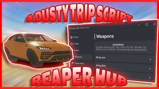 UPDATED BEST Roblox A DUSTY TRIP Script GUI  Spawn Weapons Autofarm amp More [upl. by Sollars870]