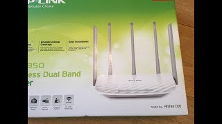 tplink archer c60 ac1350 wireless wifi dual band cable router and access point review  unboxing [upl. by Violet]