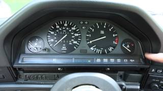 E30 Gauge Cluster Removal [upl. by Neemsay752]