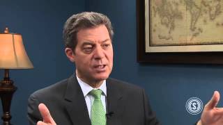 Brownback reveals his real reasons for not expanding Medicaid in Kansas [upl. by Cynar681]