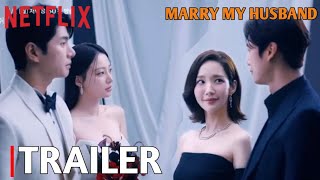 Marry My Husband  Trailer Sinopsis  Park Min Young  Netflix SUB INDO [upl. by Laing]