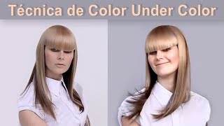 Técnica de Color Under Color Rubio RAUL ROA ESTILISTA [upl. by Madson299]