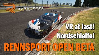 Rennsport Open Beta  VR amp Nordschleife [upl. by Eceeryt881]