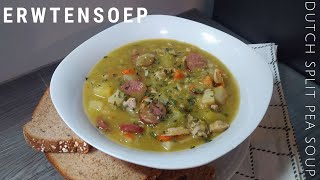 Comforting Dutch Split Pea Soup  Erwtensoep [upl. by Eivi]