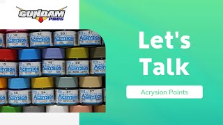 I Take a Look at Acrysion Paints [upl. by Francyne]