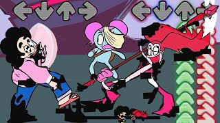 FNF x Pibby but Steven Universe Vs Spinel Mid Effort Vs Corrupted Steven Come and Learn with Pibby [upl. by Mcgray944]