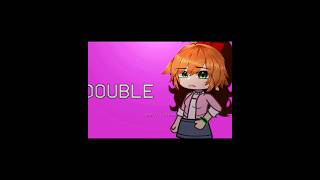 DOUBLE TROUBLE  Soft Afton AU  gacha gachashorts aftonfamily [upl. by Uzial]