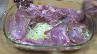 KANINCHENBRATEN WIE BEI OMA Kaninchen aus dem Backofen leckeres Hasenbraten [upl. by Williamsen890]