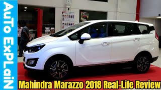 Mahindra Marazzo 2018 Reallife Review  New Generation MPV [upl. by Iaw]