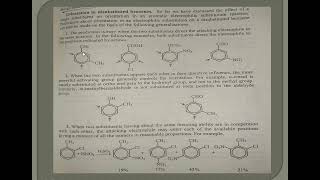 Orientation in aromatic electrophilic Substitution reactions part V [upl. by Sophie]