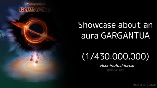 Sols rng showcase  GARGANTUA [upl. by Mayfield]