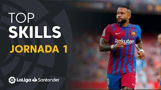 LaLiga Skills Jornada 1 Memphis Hazard amp Lemar [upl. by Nahta164]