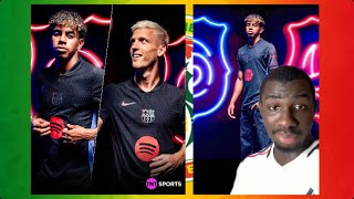 🚨 Le nouveau maillot extérieur 202425 du Barça 👀 Nike et le FC Barcelone ont présenté… [upl. by Noyr554]