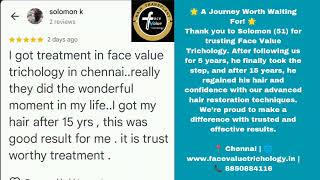 Transforming at 51 Patient From Ambattur LifeChanging Hair Transplant Journeyquotquot [upl. by Retep561]