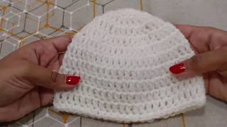 Easy amp Fast Crochet Baby Hat Basic [upl. by Atteve486]