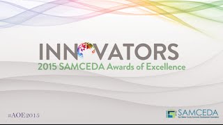 Innovators 2015 SAMCEDA Awards of Excellence [upl. by Wildee]