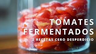 ASMR Lactofermented tomatoes 2 recipes with zero waste [upl. by Kuehn296]