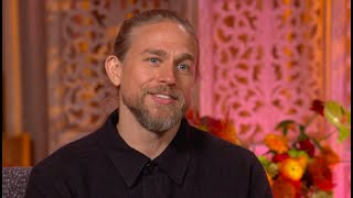 CHARLIE HUNNAM  laprès SONS OF ANARCHY  interview SHANTARAM [upl. by Lerual]