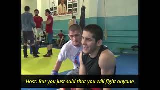 Islam Makhachevs First Interview Ever  Will Islam Fight Khabib Nurmagomedov [upl. by Davin425]