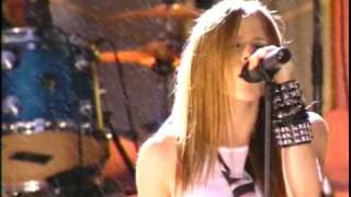 Avril Lavigne  Complicated live in mtv vmas 2002 [upl. by Philly]