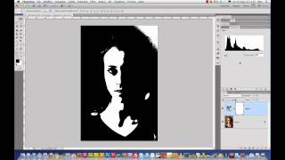 Photoshop calibrare ombre e luci con la regolazione Soglia e le Curve [upl. by Bronk]