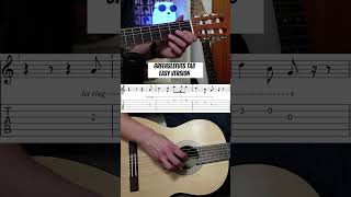 Learn To Play Greensleeves Easy Classical Guitar [upl. by Nairde]