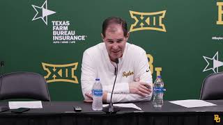 Baylor Basketball M Postgame vs New Orleans  November 27 2024 [upl. by Assina]