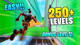 FORTNITE  250 LEVEL DEATHRUN [upl. by Nidnal]