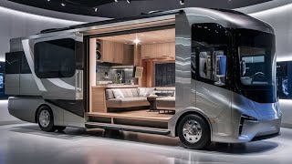 The 2025 Tesla Motor Home Luxury Innovation and Sustainability [upl. by Yzzik]