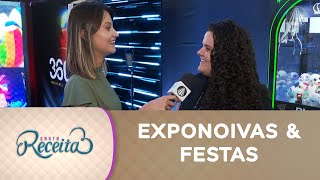 Novidades para as noivas Expo Noivas e Festas é uma feira dedicada aos casamentos [upl. by Etnuaed618]