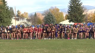 Results State cross country meet held at University of Montana Golf Course [upl. by Eintruoc479]