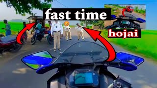 Sunday ride with R15v4😃 and enjoy assam vlogs video assamrider90 automobile motovlog rider [upl. by Eetsirhc]