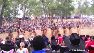 Lockhart River Aboriginal Community performs at Laura Dance Festival 2013 [upl. by Melone]