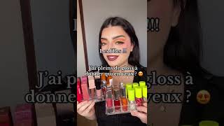 Je donne du maquillages  Des gloss ici [upl. by Brana]