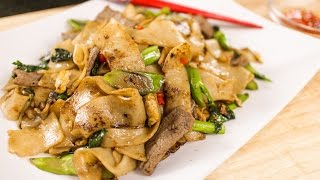 Authentic Pad See Ew Recipe  Hot Thai Kitchen [upl. by Hajidahk]