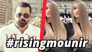 Rising Mounir  Hair color TRANSFORMATION [upl. by Cram564]