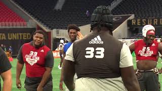 McKinnley Jackson Highlights Rivals Camp Series Five Star Atlanta 2018 [upl. by Burrow634]