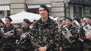 École de recrue de musique militaire de larmée Suisse 2019 [upl. by Bartko]