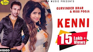 Gurvinder Brar amp Miss Pooja  Kenni  New Punjabi Song 2020  Anand Music l Latest Punjabi Song 2020 [upl. by Luby]