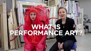 WHAT IS PERFORMANCE ART With Kathryn Marshall [upl. by Eelynnhoj]